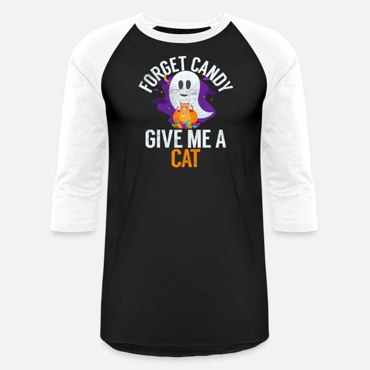 Halloween Forget Candy Give Me A Cat Ghost Dark