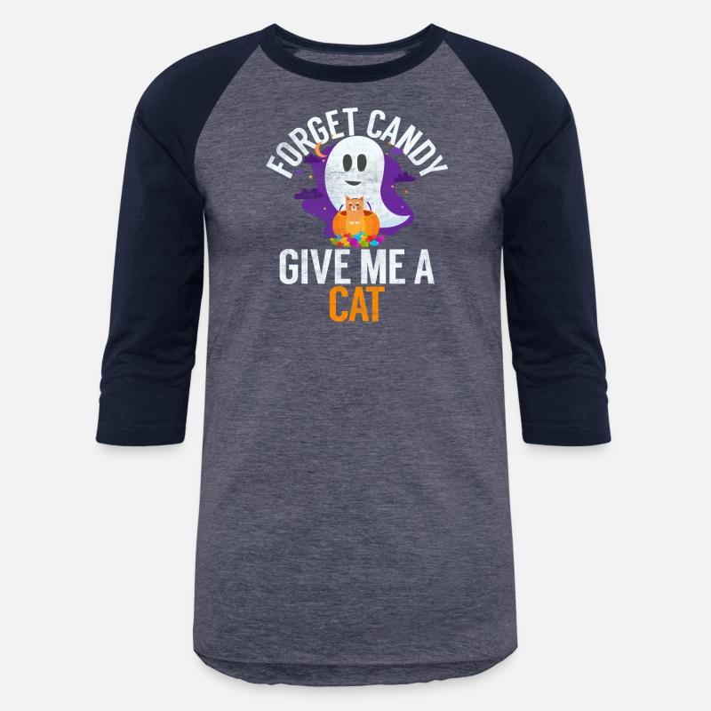 Halloween Forget Candy Give Me A Cat Ghost Dark
