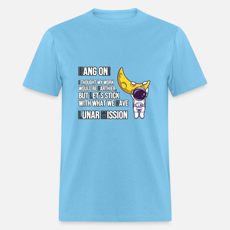 Hang on! Lunar Mission. Back to the moon.