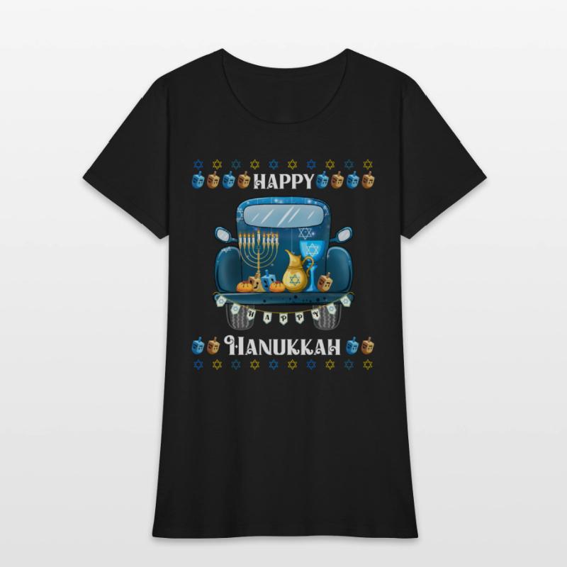 Hanukkah Truck Cute Hanukkah Jewish