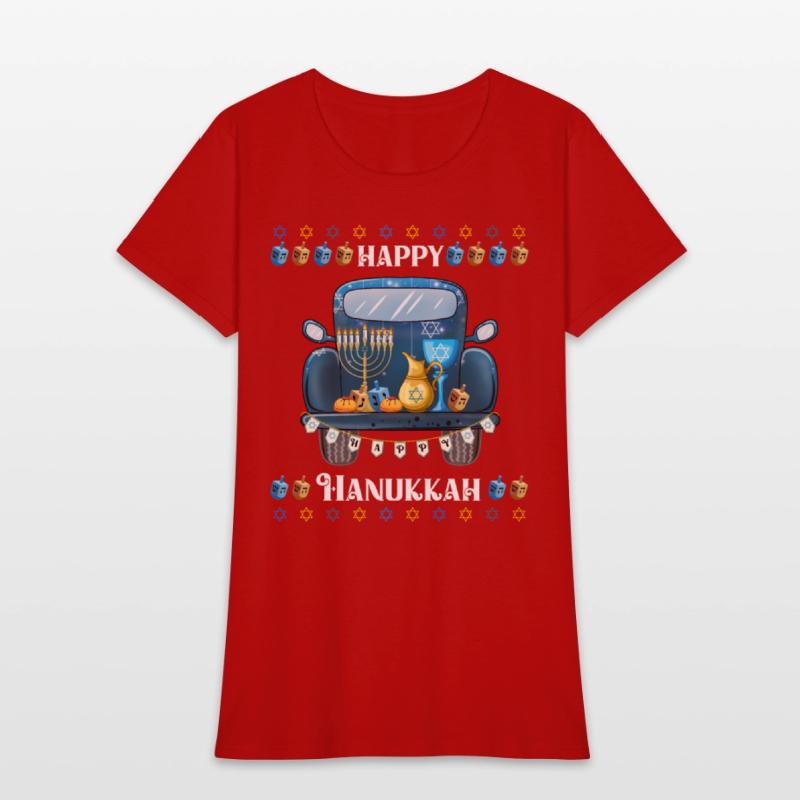 Hanukkah Truck Cute Hanukkah Jewish