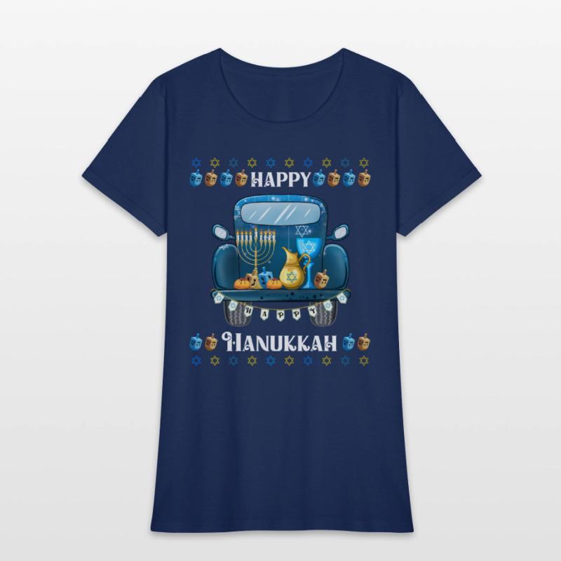 Hanukkah Truck Cute Hanukkah Jewish