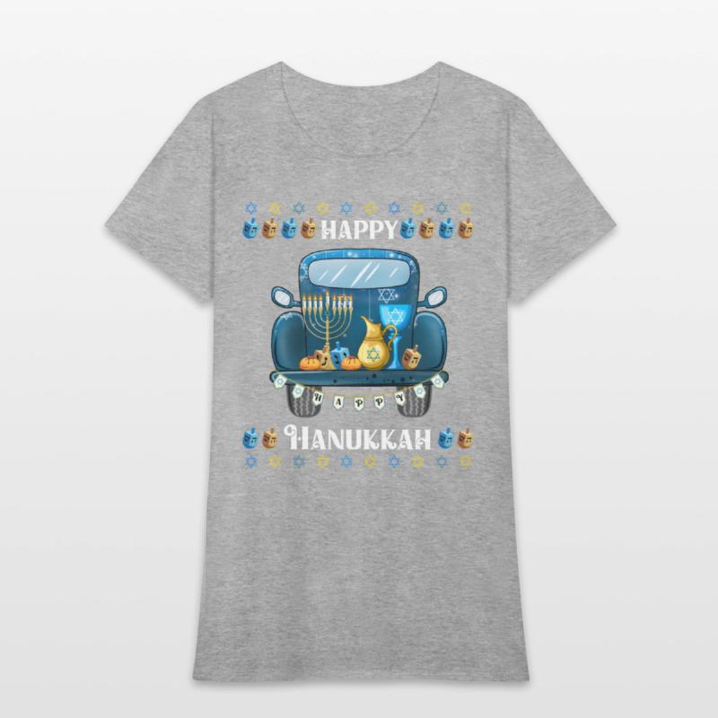 Hanukkah Truck Cute Hanukkah Jewish