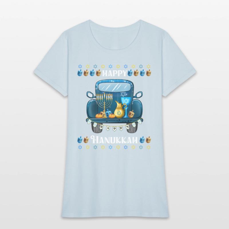 Hanukkah Truck Cute Hanukkah Jewish