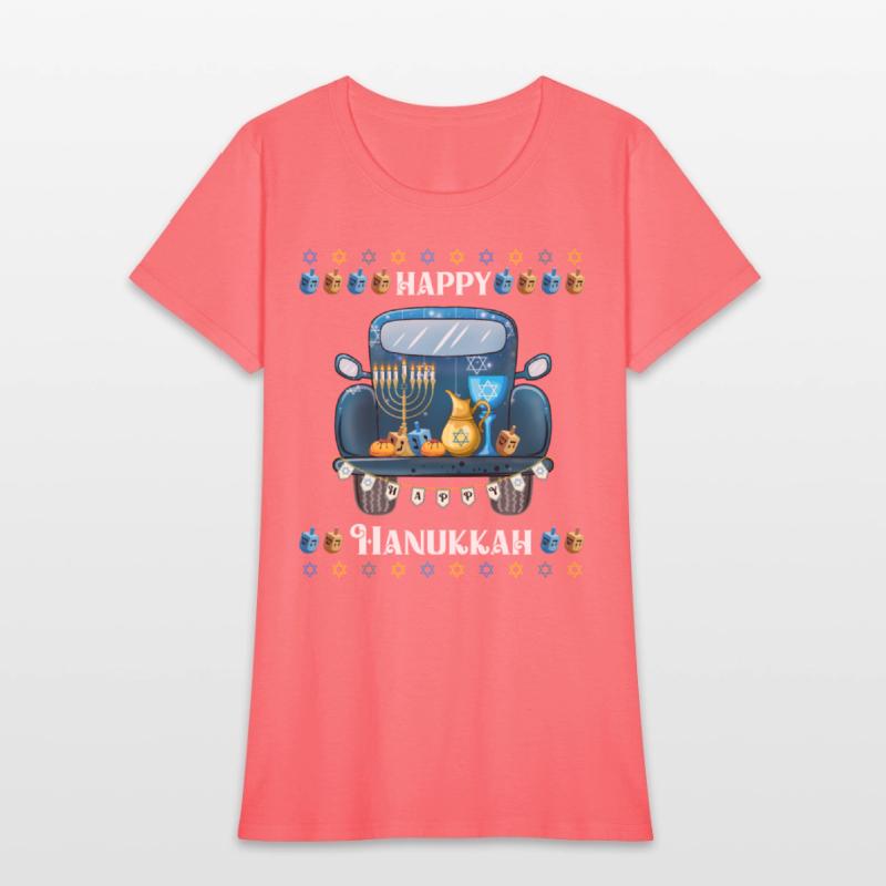 Hanukkah Truck Cute Hanukkah Jewish