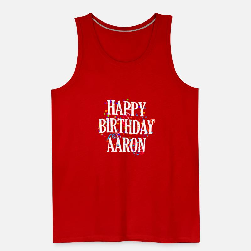 Happy Aaron First Name Colorful Bday