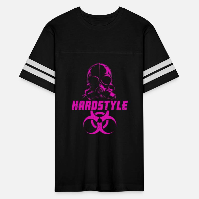 Hardstyle Outfit Rave party magenta Gas mask