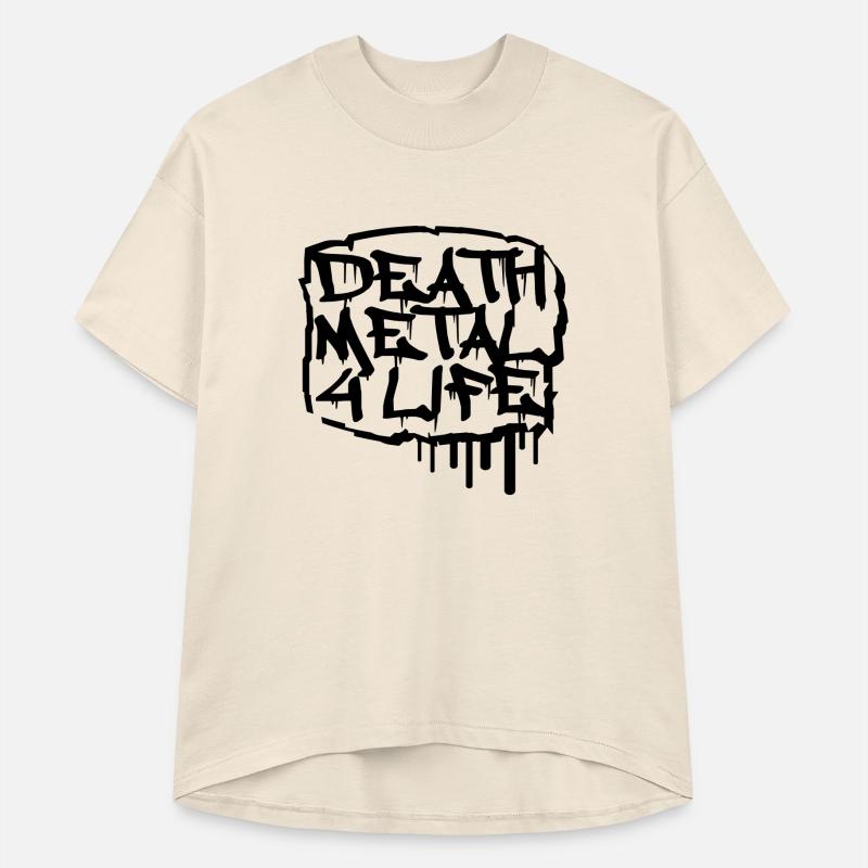 Heavy death metal 4 life hard rock music graffiti