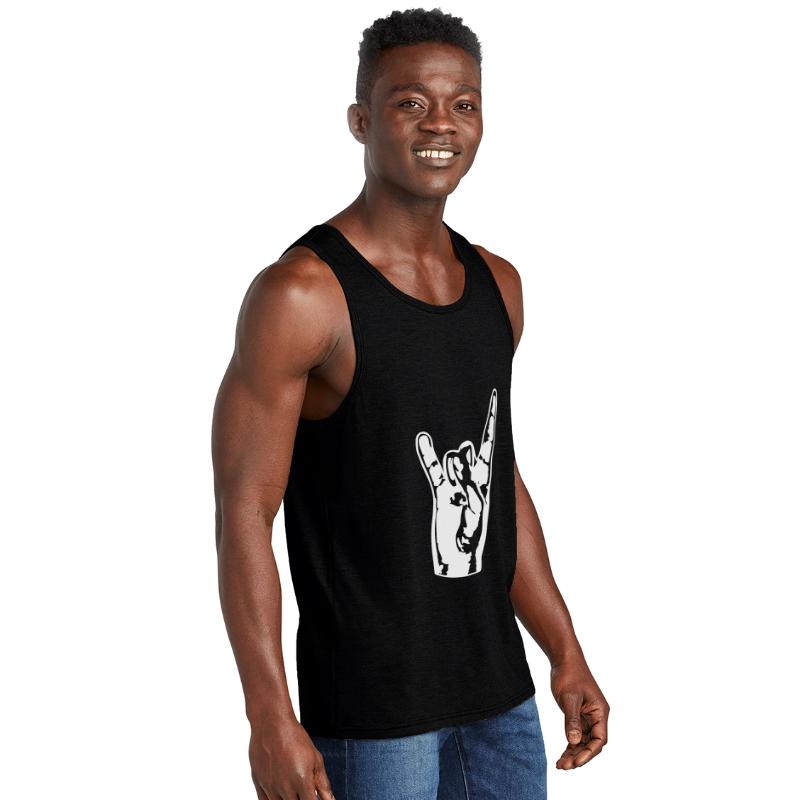 Heavy Metal Fun Hard Rock Music Horns Hand Gesture