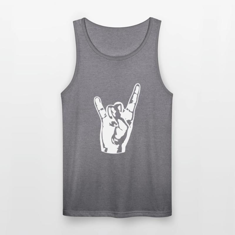 Heavy Metal Fun Hard Rock Music Horns Hand Gesture