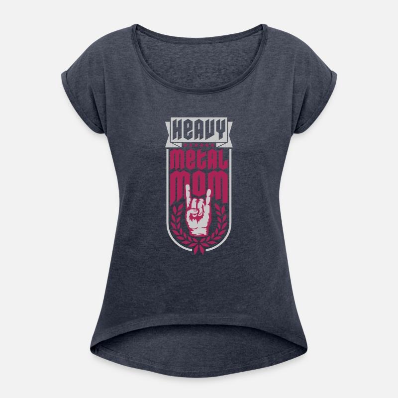 Heavy metal mom logo