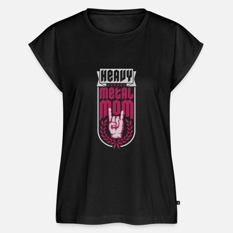 Heavy metal mom logo