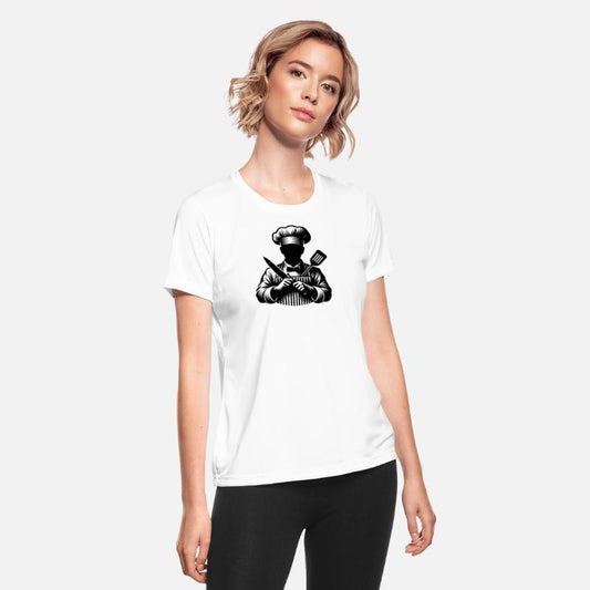 Hobby Cook And Chef Silhouette Portrait