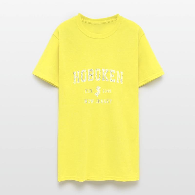 Hoboken New Jersey Nj Vintage Athletic Sports Desi