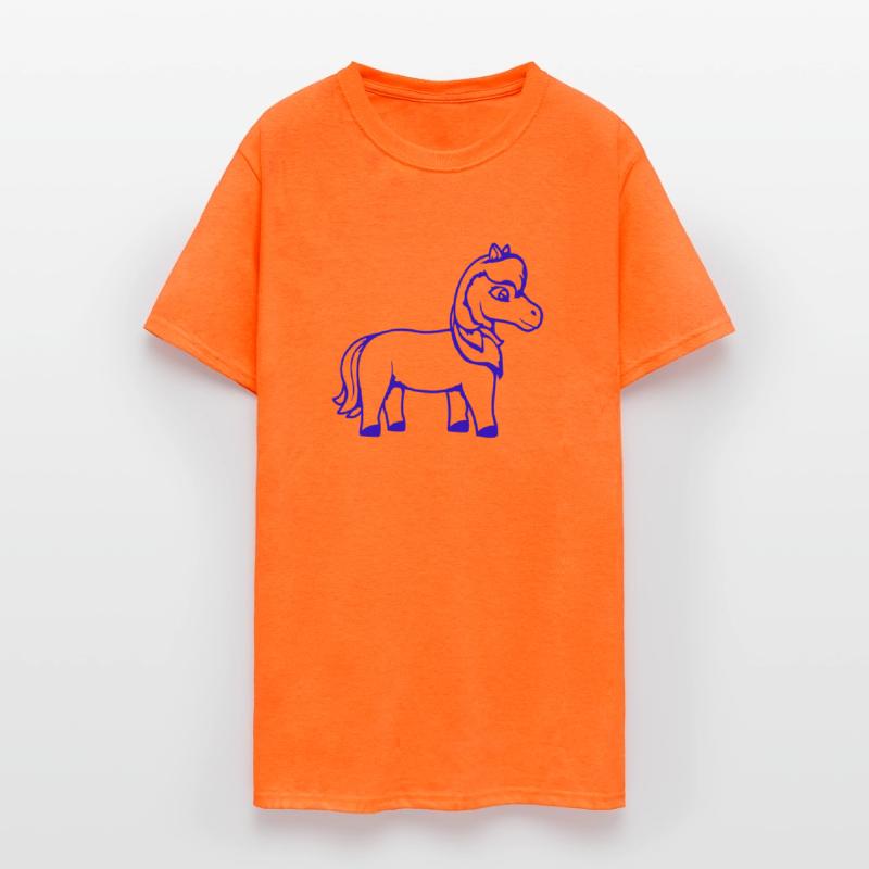 Horse Sweet Pony Foal Horse Girl Cute Comic Fun