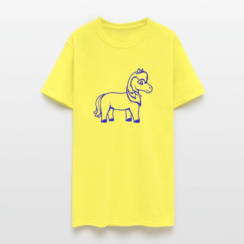 Horse Sweet Pony Foal Horse Girl Cute Comic Fun