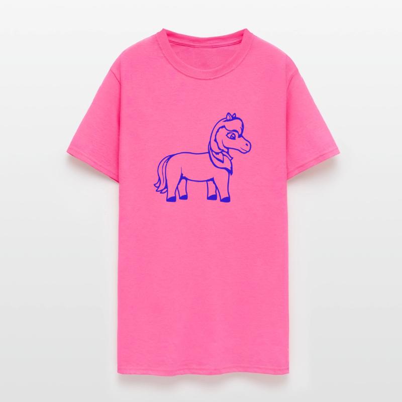 Horse Sweet Pony Foal Horse Girl Cute Comic Fun