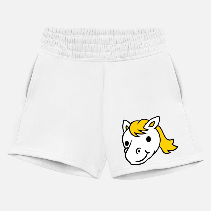 Horse Sweet Pony Foal Long Hair Cute Cartoon Fun