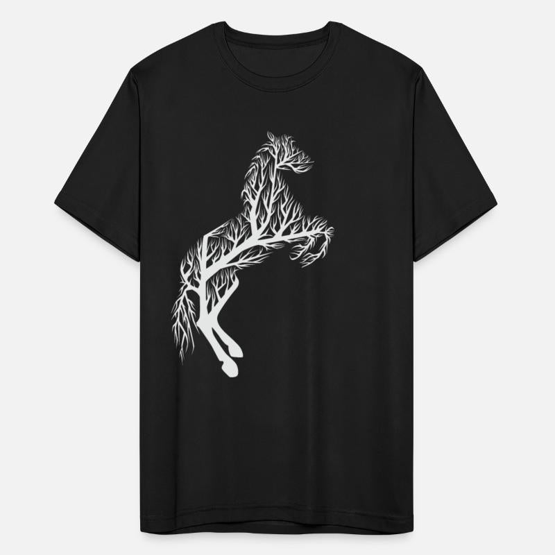 Horse Tree Riding Dressage Western Stallion Gift