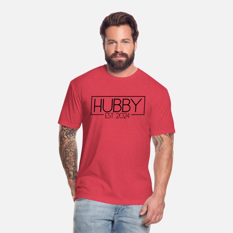 Hubby Est. 2024 Matching Couple Married 2024 Hubby