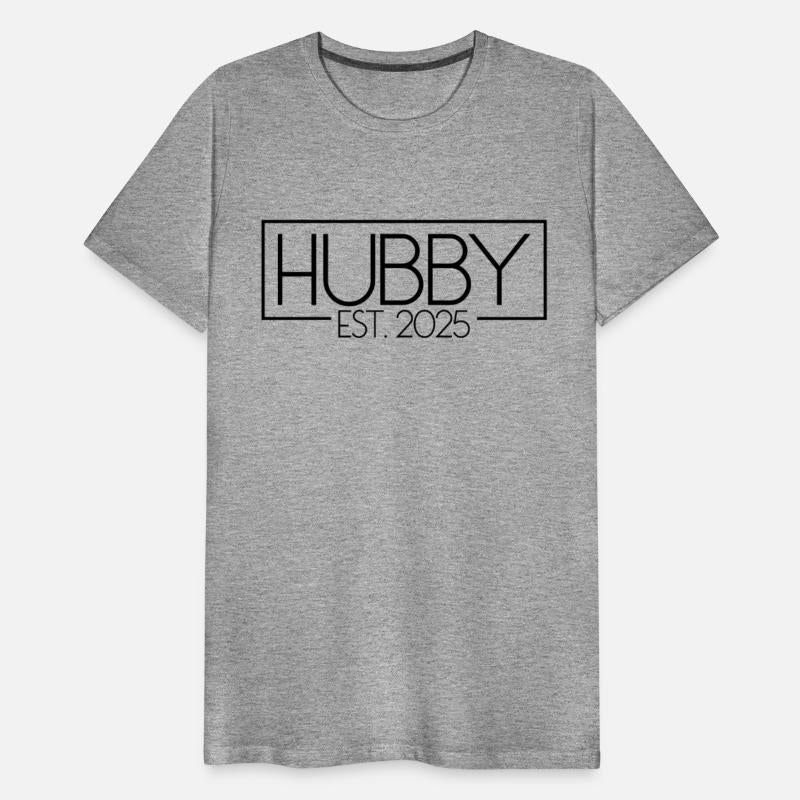 Hubby Est. 2025 Matching Couple Married 2025 Hubby