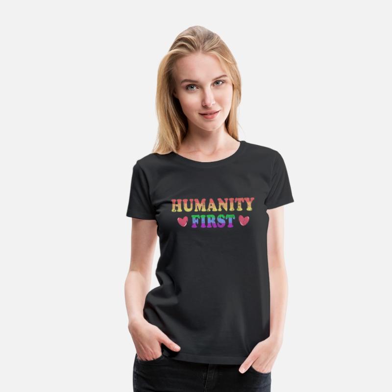 Humanity First Positive Message Inspiring Quote Ra
