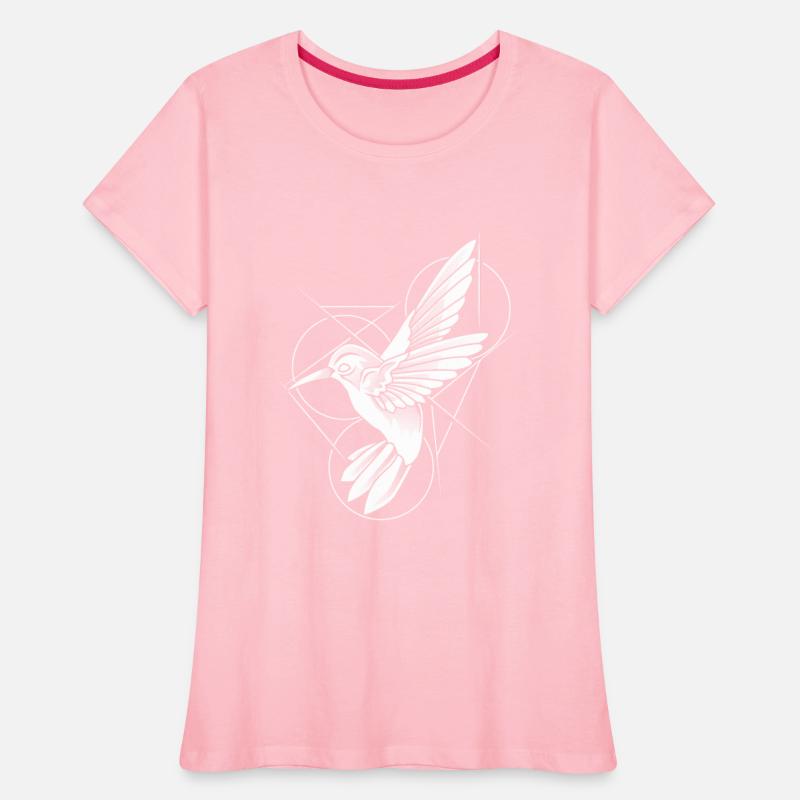 Hummingbird Abstract Line Art