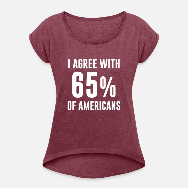 I Agree with 65% of Americans Campaign Sign