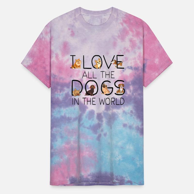I Love All The Dogs In The World Dog Lovers Gifts
