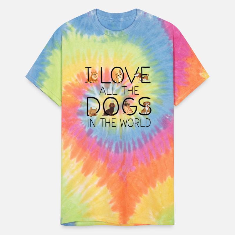 I Love All The Dogs In The World Dog Lovers Gifts