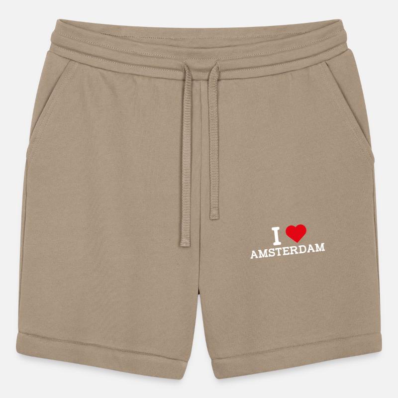 I Love Amsterdam Heart Flag Netherland Pun Cool