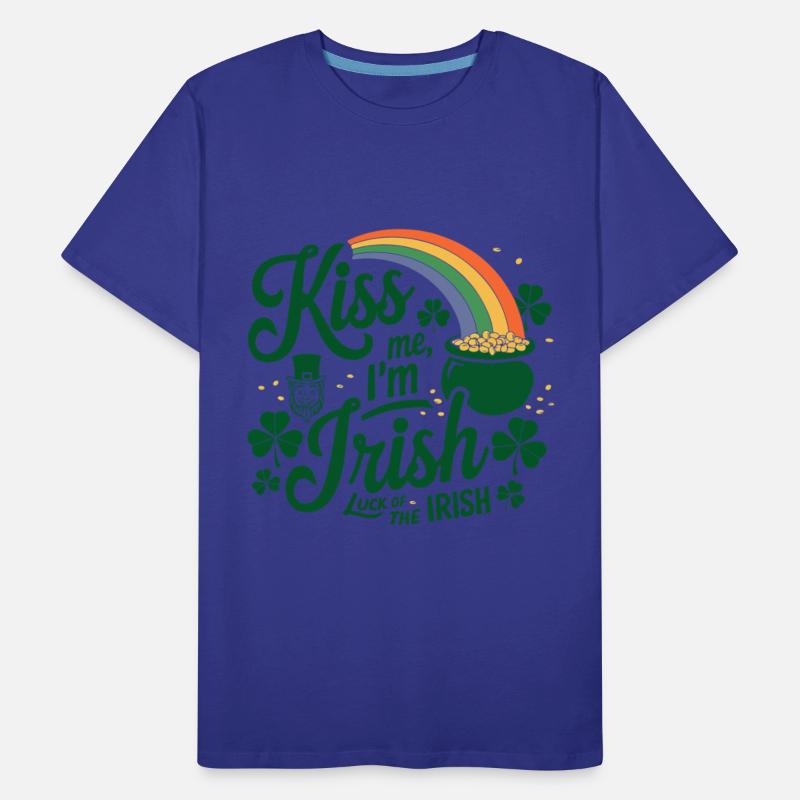 Kiss Me I'm Irish Funny St Patrick's Day