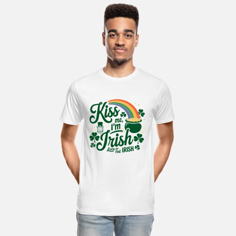 Kiss Me I'm Irish Funny St Patrick's Day