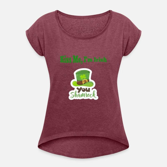 Kiss Me, I'm Irish St.Patrick’s Day Lucky Shamrock