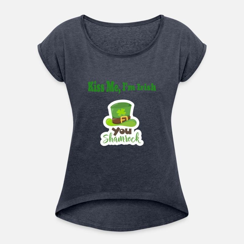 Kiss Me, I'm Irish St.Patrick’s Day Lucky Shamrock