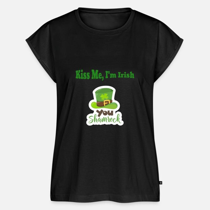 Kiss Me, I'm Irish St.Patrick’s Day Lucky Shamrock