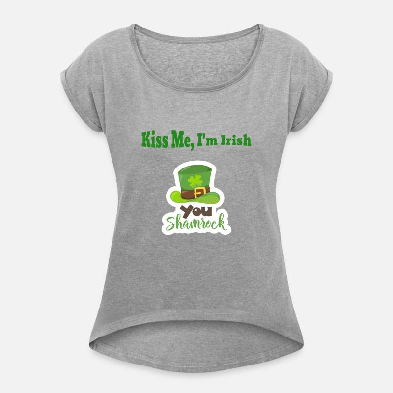 Kiss Me, I'm Irish St.Patrick’s Day Lucky Shamrock