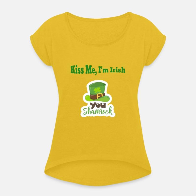 Kiss Me, I'm Irish St.Patrick’s Day Lucky Shamrock