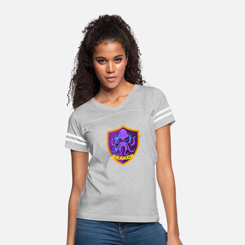 Kraken Power – Electric Sea Beast Emblem Tee