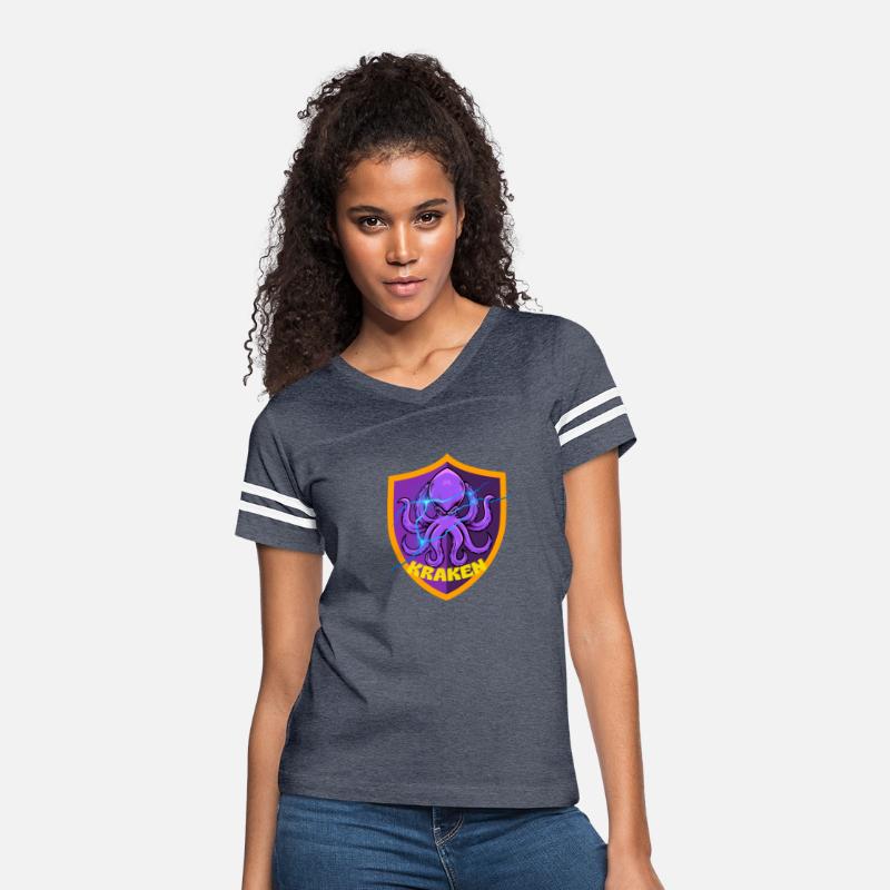 Kraken Power – Electric Sea Beast Emblem Tee
