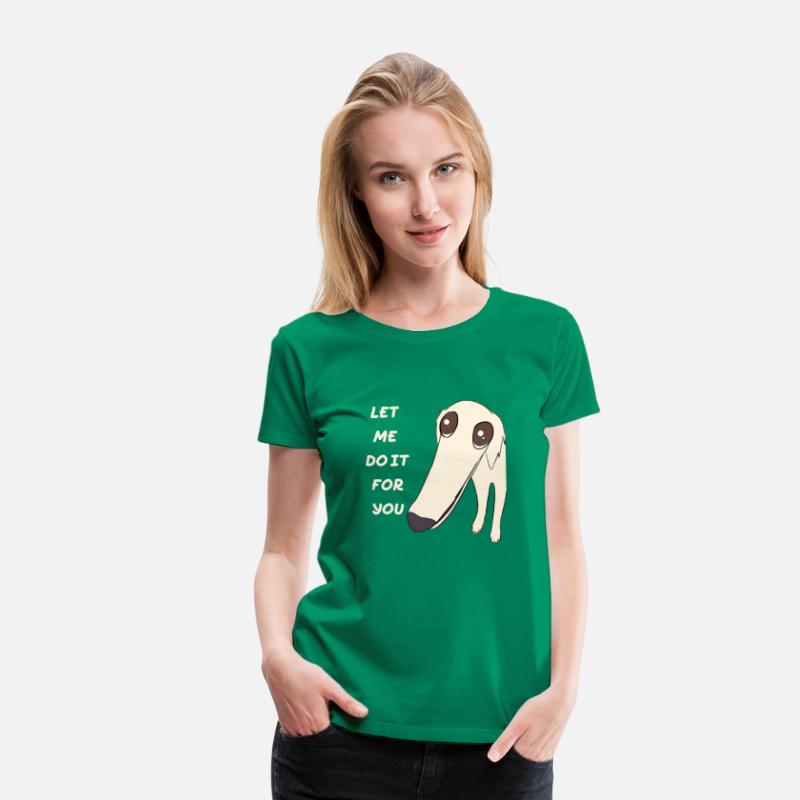 Let Me Do It For You Borzoi Dog Long Face