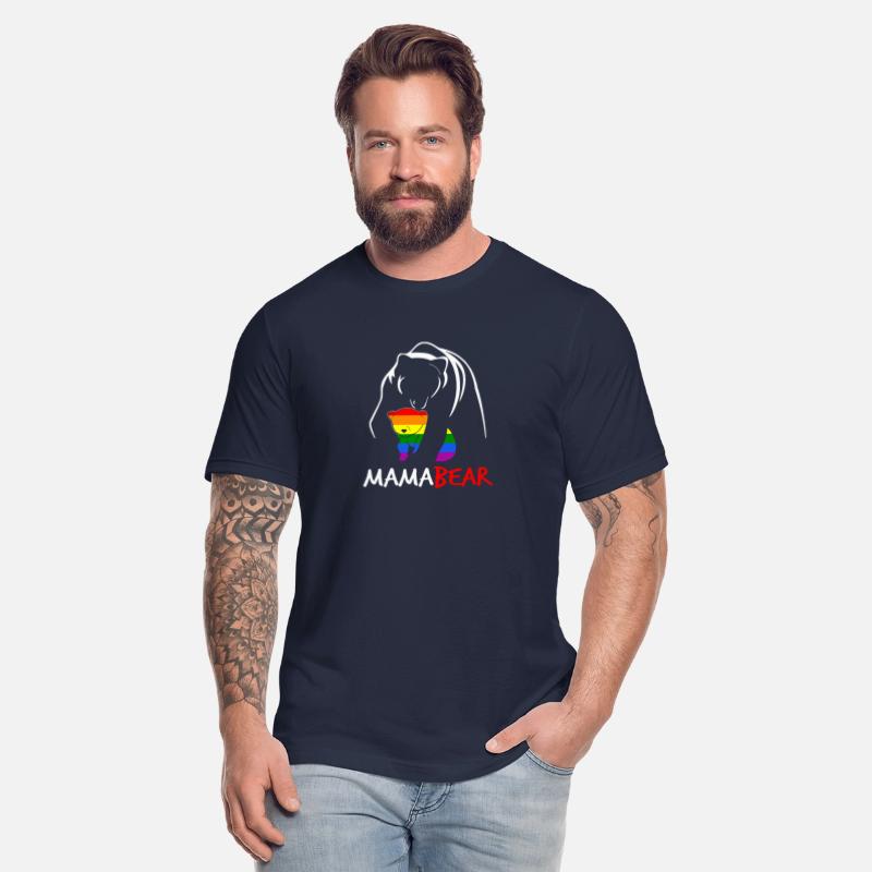 LGBT Mama Bear T Shirt Gay Pride Equal Rights Rain