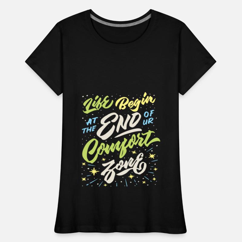 Life Begin At The End Of Your Comfort Zone Funny