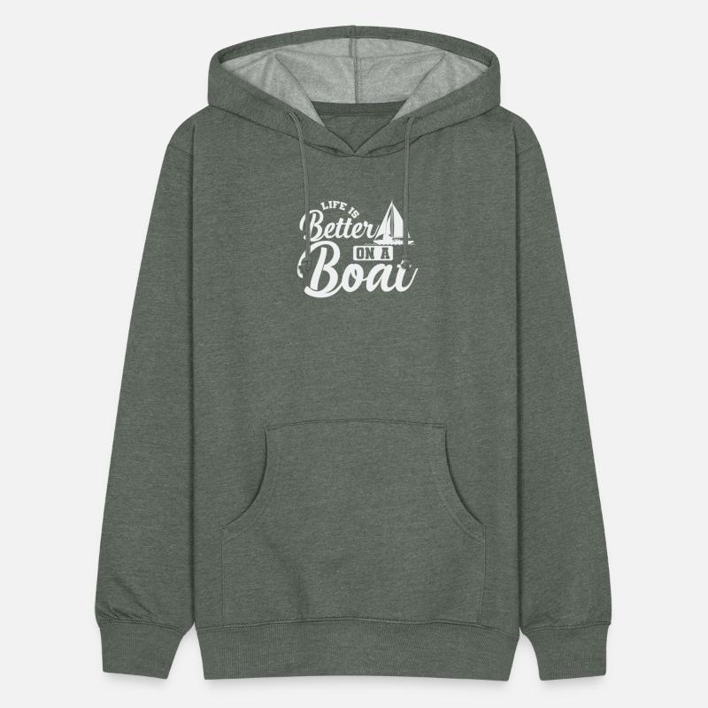 Life is better on a Boat Sailing Boat Sports