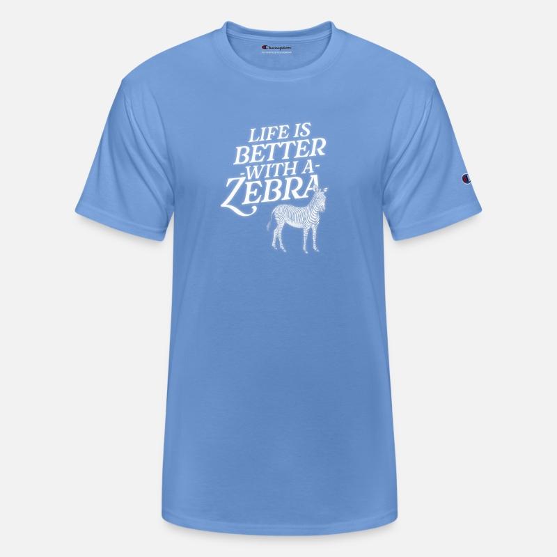 Life Is Better With A Zebra Funny Stripes Animal