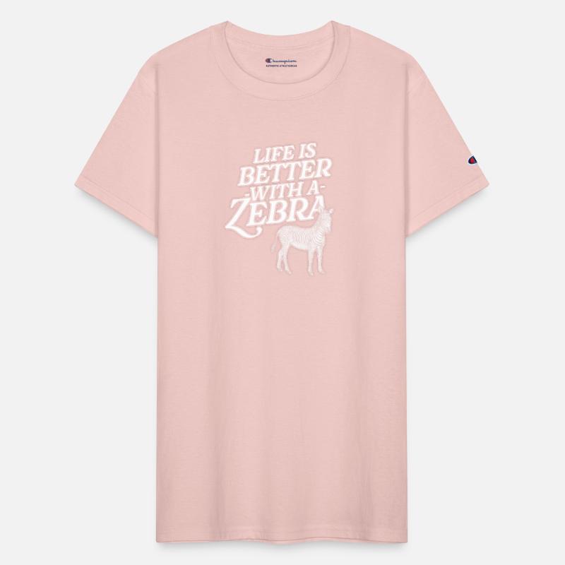 Life Is Better With A Zebra Funny Stripes Animal