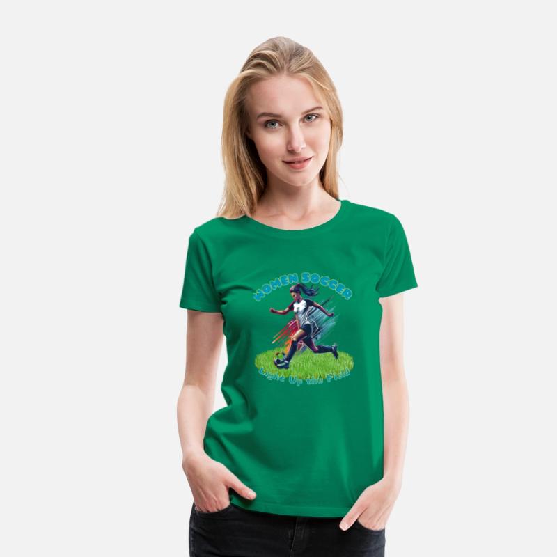Light Up the Field Women's Soccer Silhouette