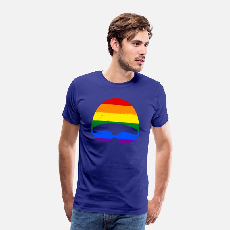 Love Is Love Pride Rainbow Swimming