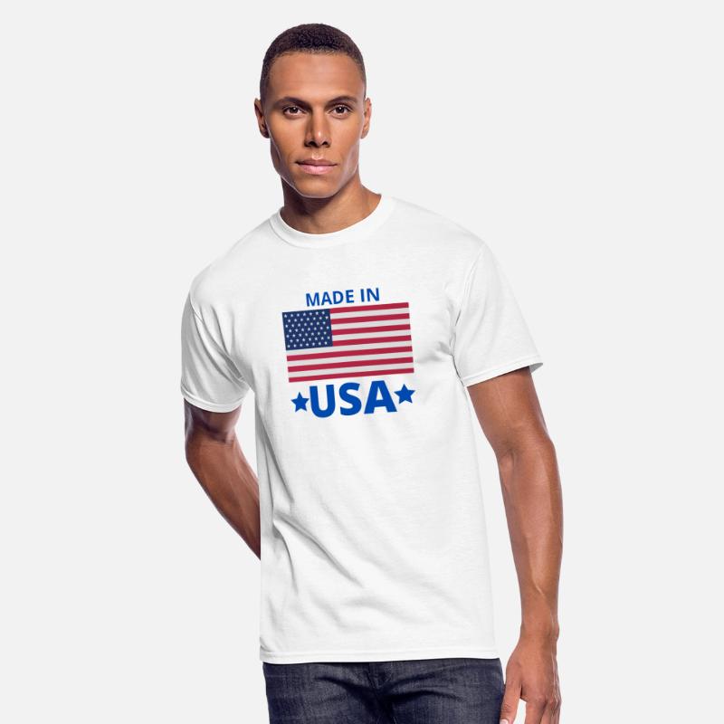 Made in usa flag True Classic tees Collection