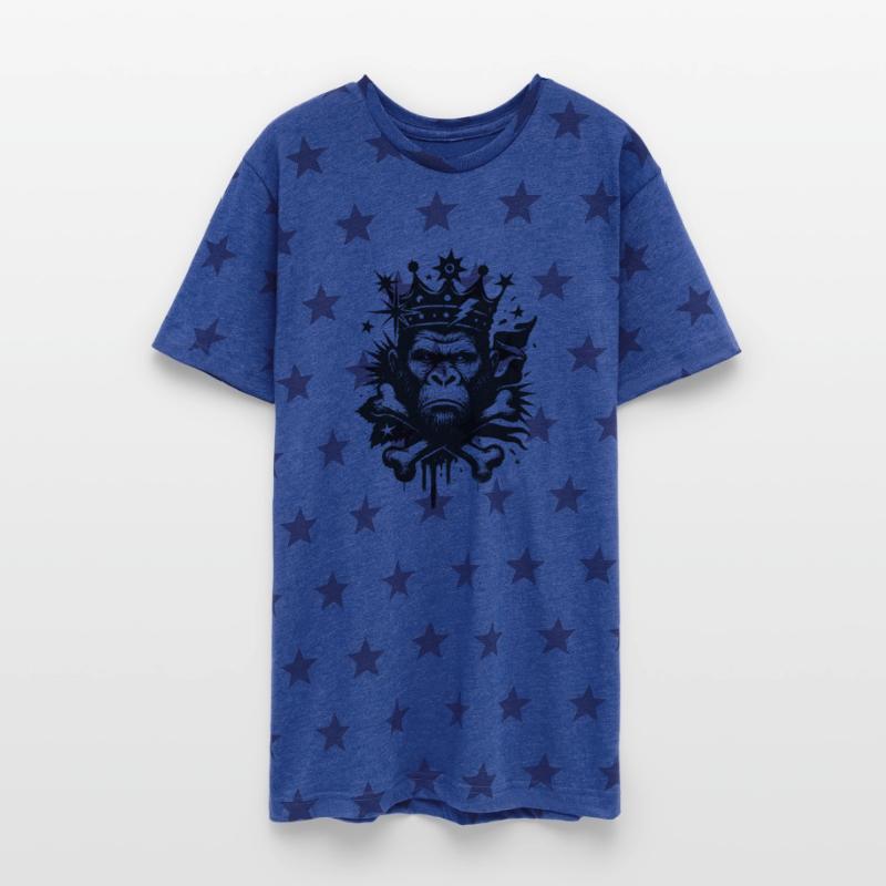 Majestic Gorilla with Crown